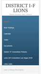 Mobile Screenshot of district1flions.com
